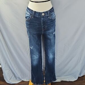 Maurices Dark Blue Flare Jeans